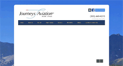Desktop Screenshot of journeysaviation.com