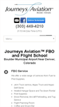 Mobile Screenshot of journeysaviation.com